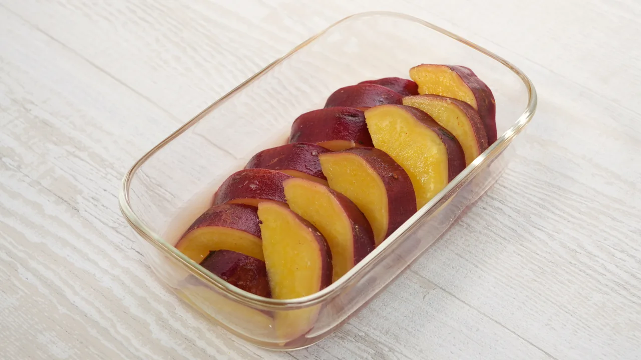 さつまいものレモン煮