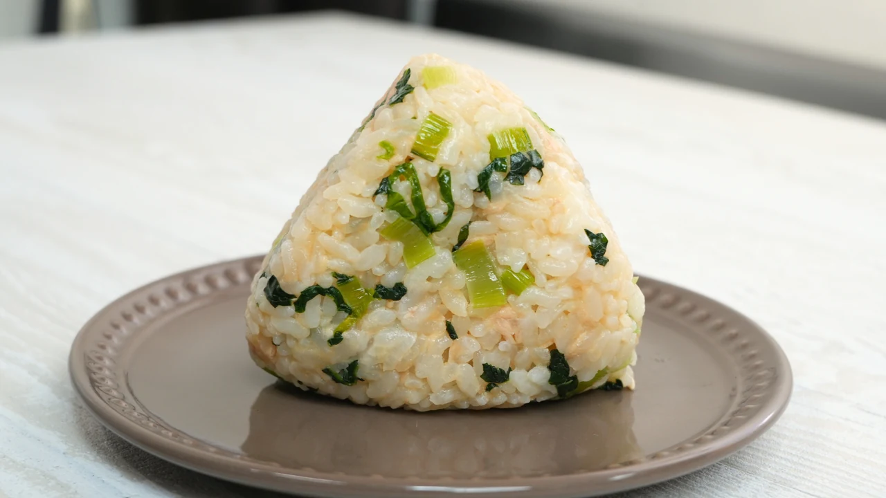 こまツナ味噌おにぎり