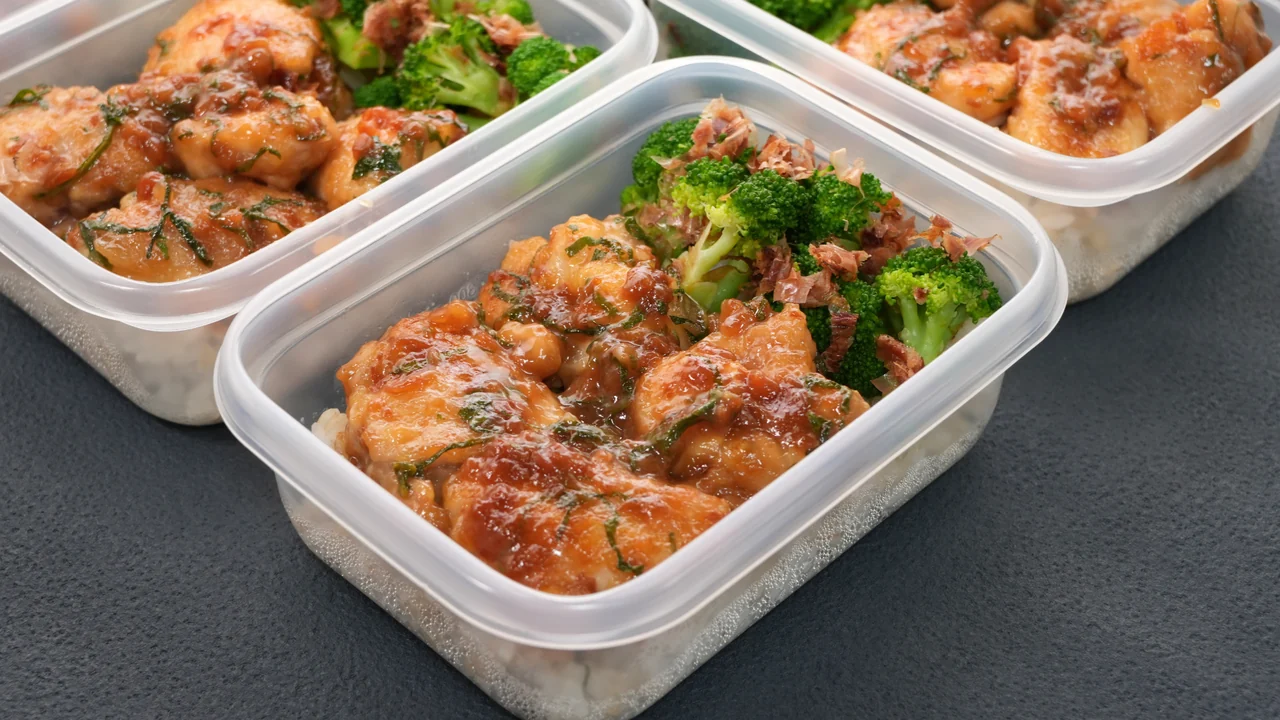 梅しそチキン弁当