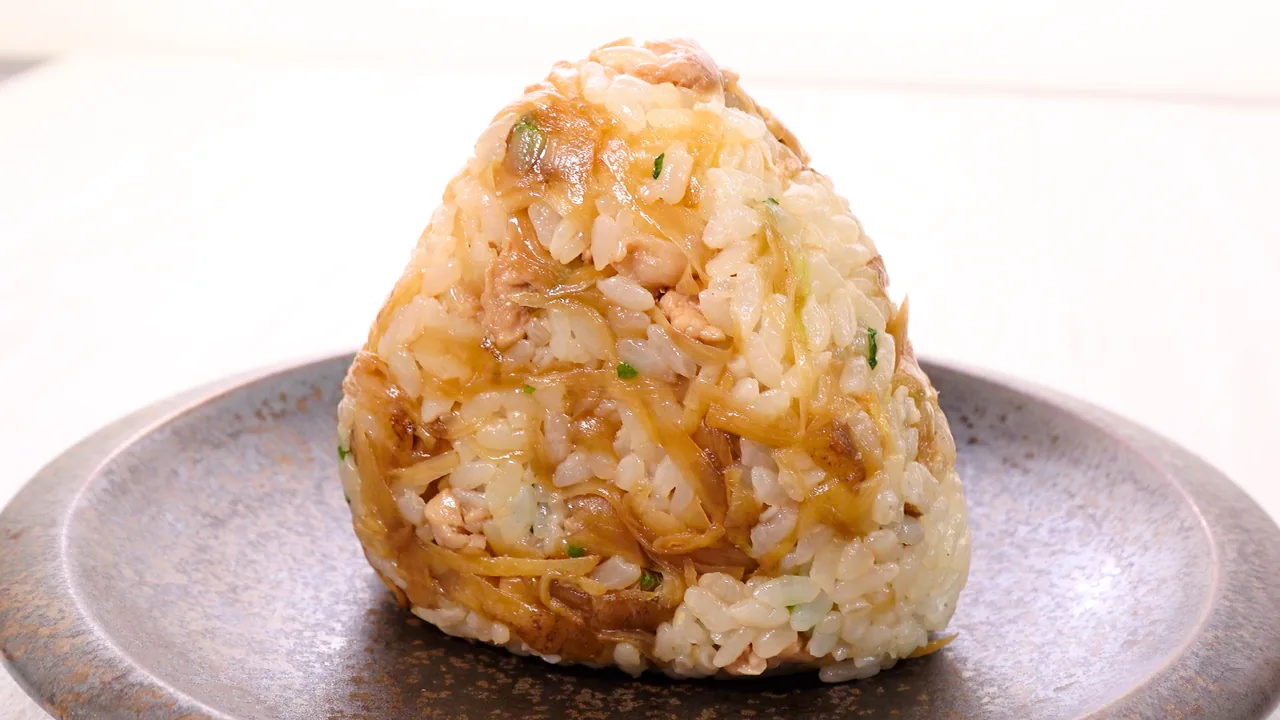 豚ごぼうおにぎり